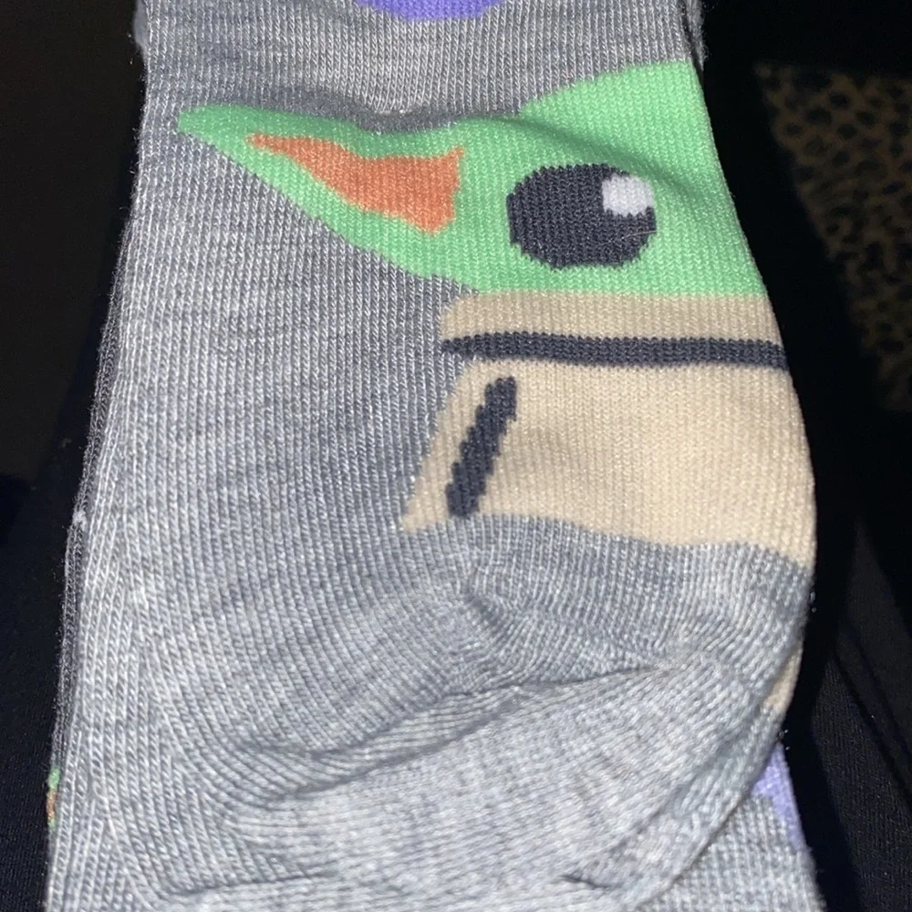 4 Pair Star Wars Baby Yoda Socks